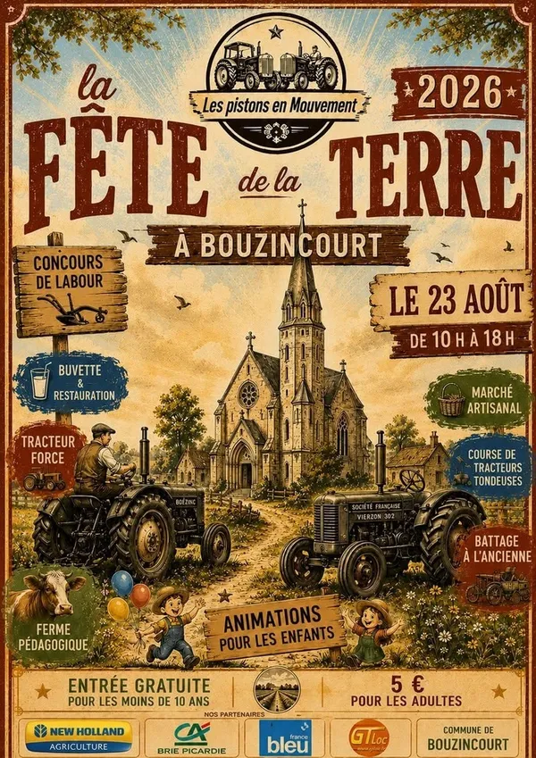 La fête de la terre à Bouzincourt
