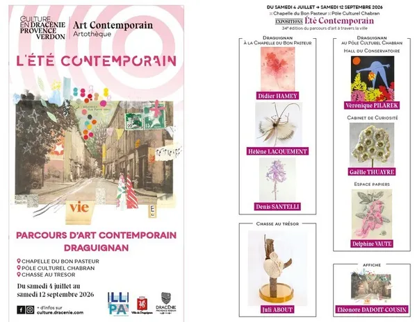 Expositions « L’Eté contemporain »