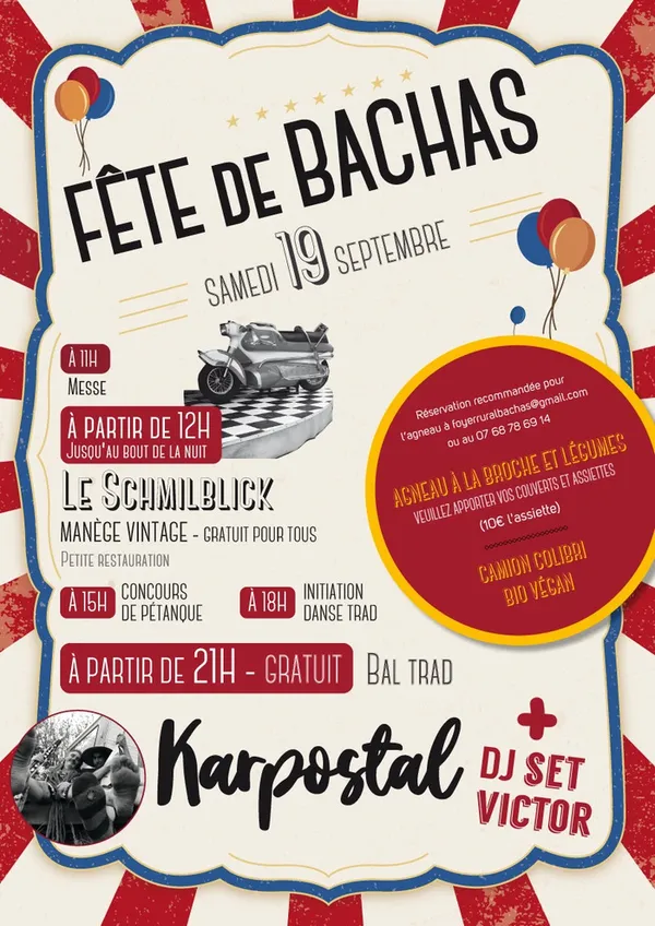 Fête du village de Bachas