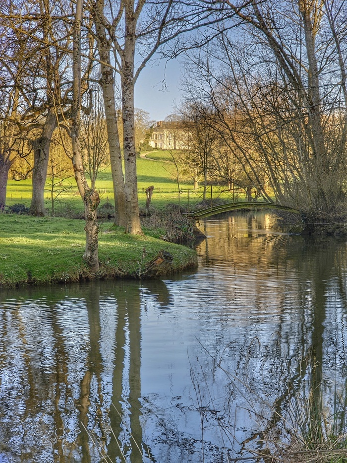 Visite du parc du château de Craon