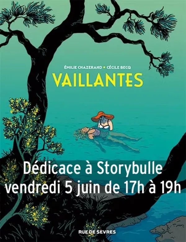 Cécile Becq dédicace « Vaillantes »