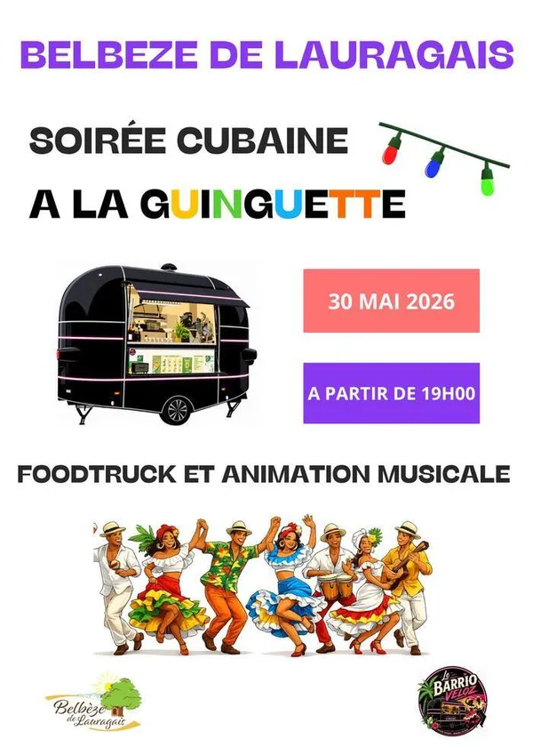 Soirée cubaine à la Guinguette de Belbèze-de-Lauragais
