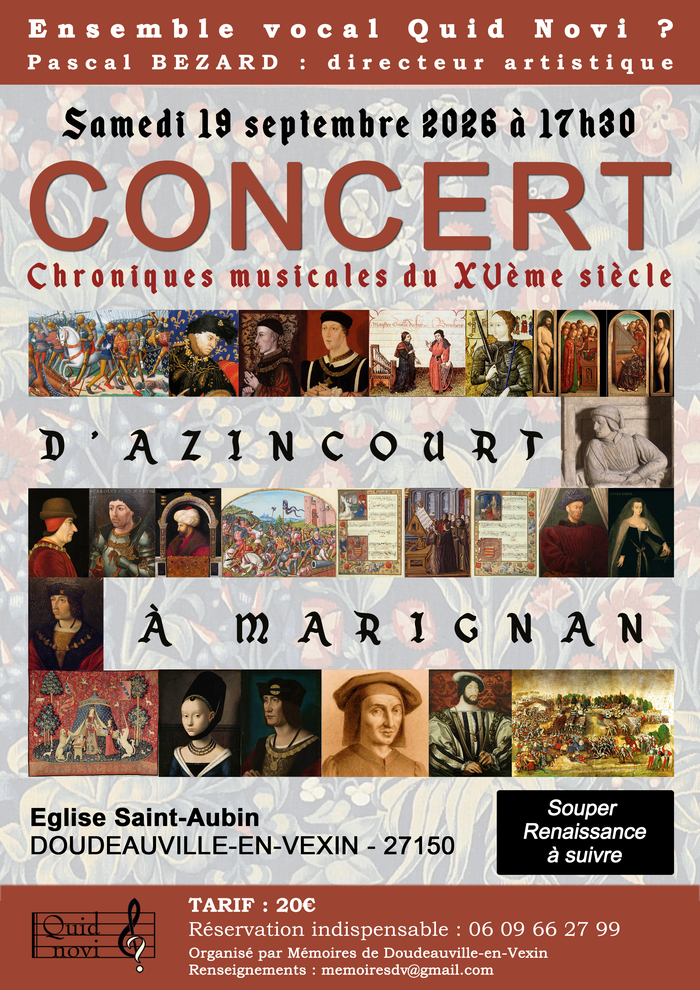 Concert en costumes : d'Azincour à Marignan