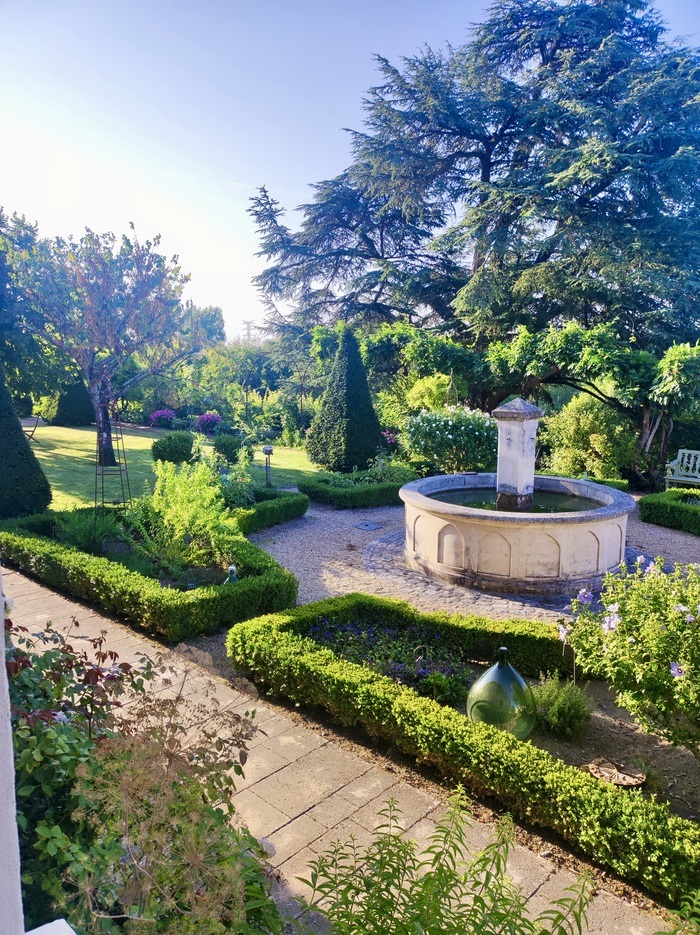 Visite des jardins de l'Abbaye de Vallières