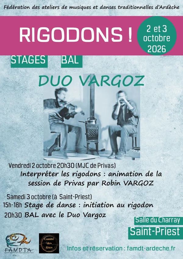 Journée Rigodon avec le Duo Vargoz