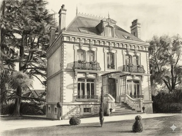 Visite guidée : la Papeterie de l'Epte en image, l'ancienne Villa Hervé