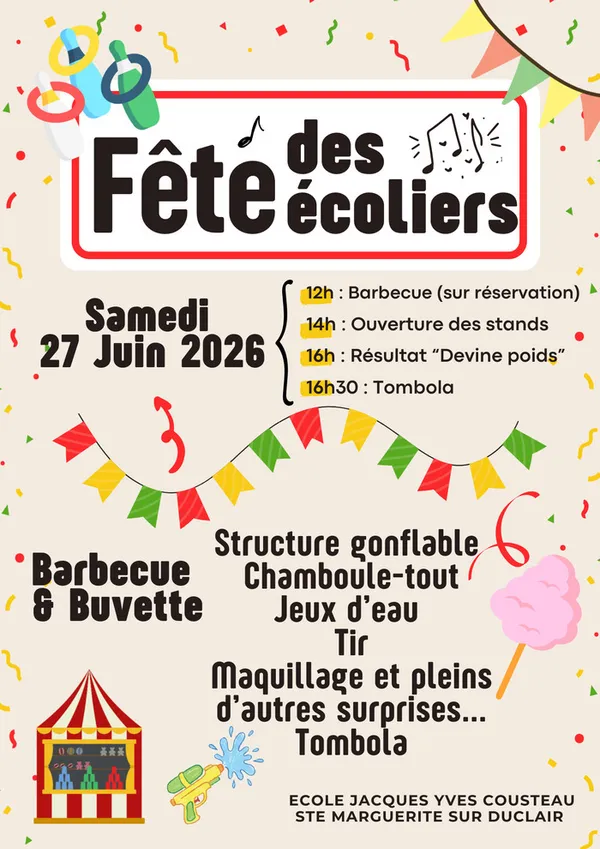 Fête de l'école