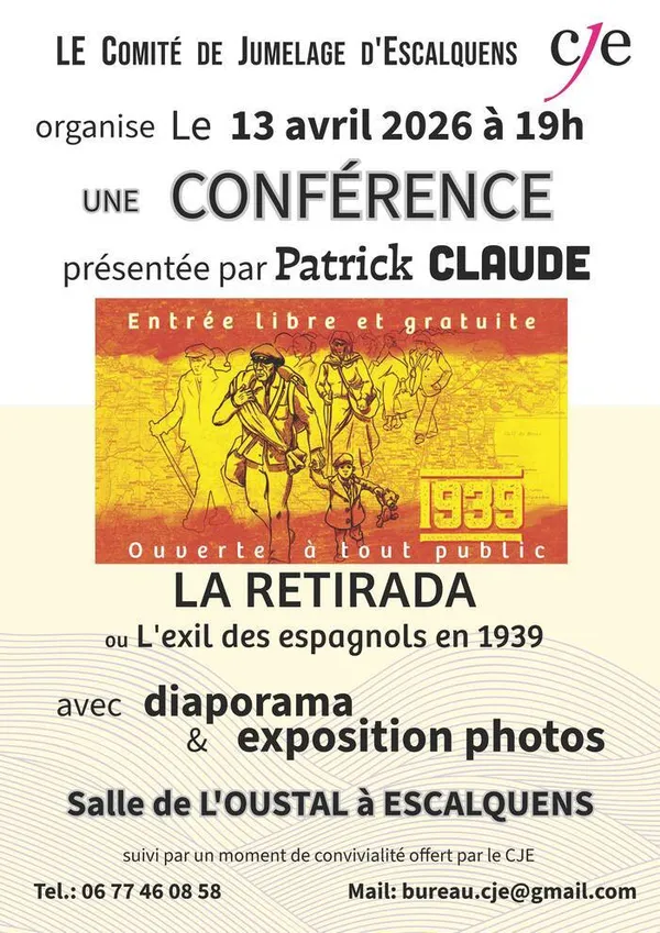 🇪🇸 Conférence : La Retirada, l’exil des Espagnols en 1939