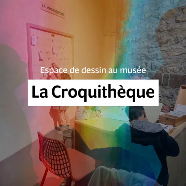 Croquithèque, espace de dessin au musée