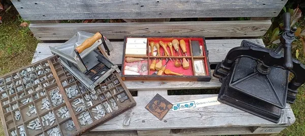 Atelier : Imprimerie à la plage