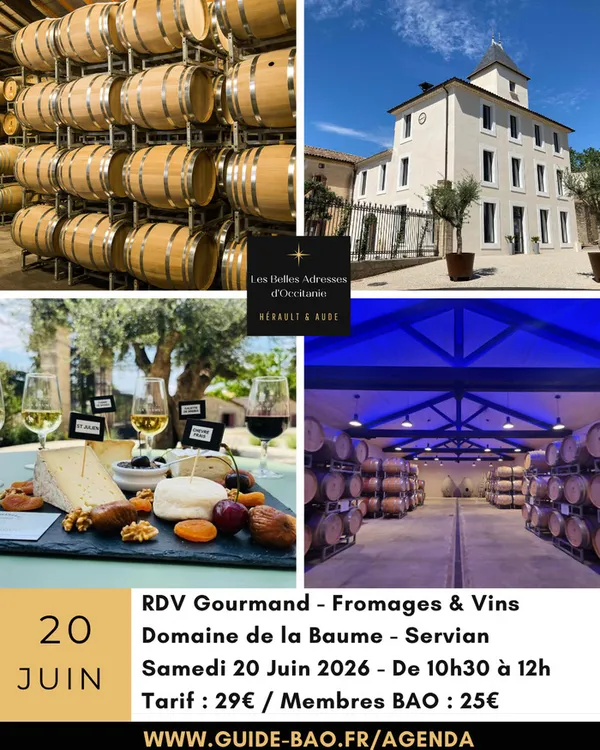 Vins et fromages au Domaine de la Baume à Servian