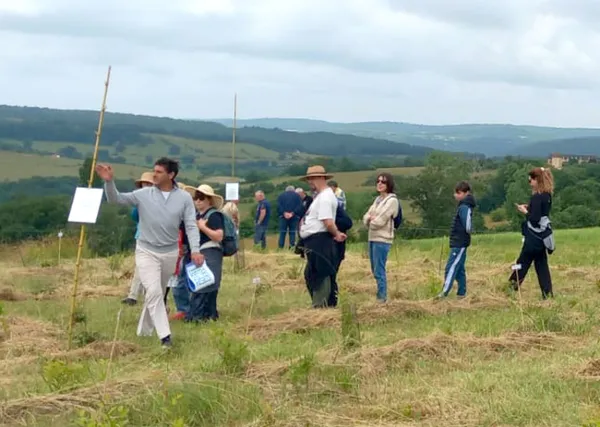 Visite commentée de la création des jardins Labyrinthes Melliféériques
