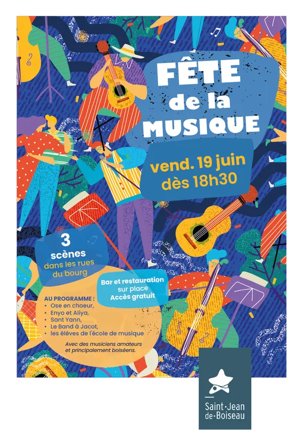Fête de la musique à St-Jean de Boiseau