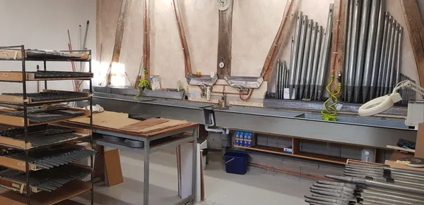 Découvrez un atelier de facture d'orgues