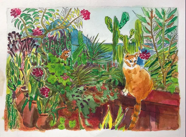 Exposition "Au jardin", par Graines d'expression