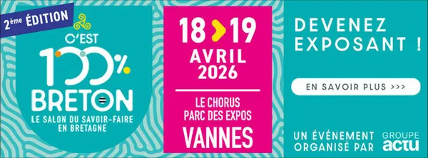 Stand au Salon C'est 100% breton!