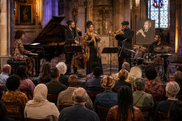 Concert jazz traditionnel de La Nouvelle-Orléans