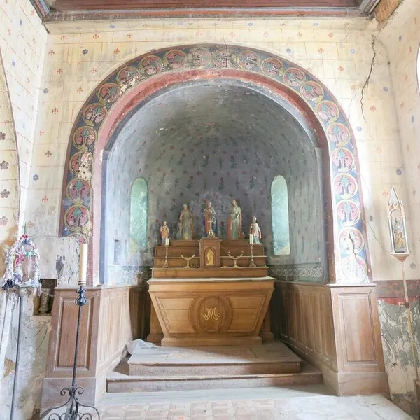 Visite de l'église de Mignières et visite virtuelle de la chapelle