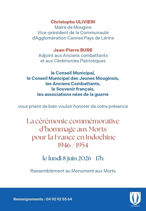 Hommage aux Morts pour la France en Indochine