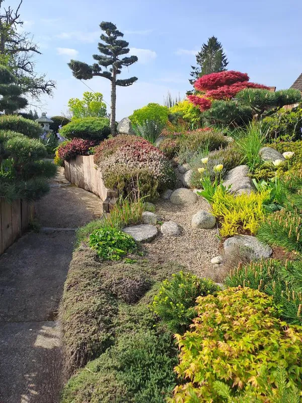 Visite jardin japonisant