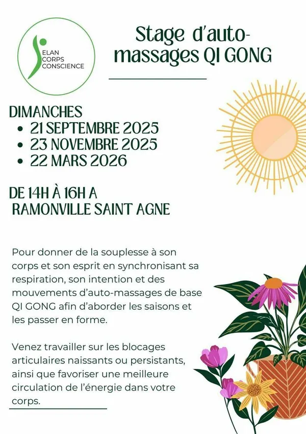 Stage d'auto-massages du Qi Gong