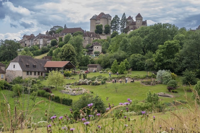 Visite de jardins privés avec sculpteurs et carnettistes