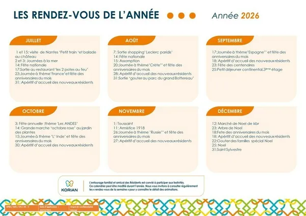 rdv de l'année