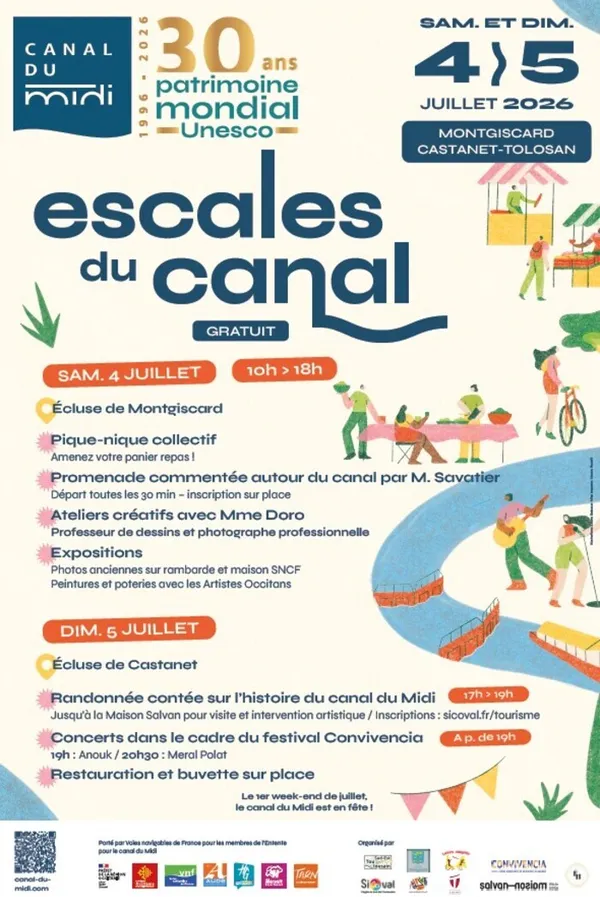 escale du canal