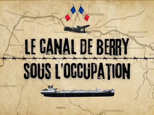 Visite commentée de l'exposition "Le canal de Berry sous l'occupation"