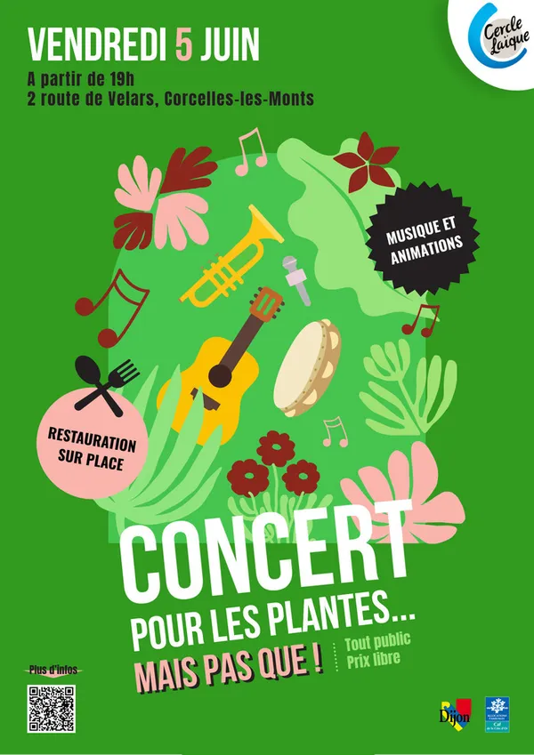 Concert pour les plantes, mais pas que...
