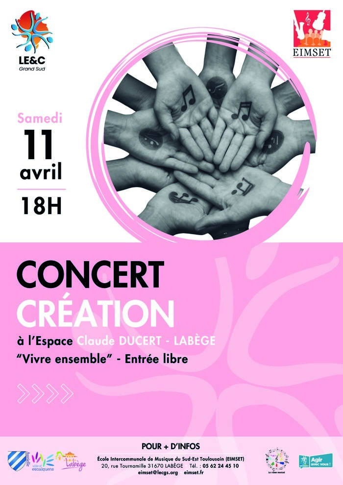 Concert "Vivre ensemble" autour de la création
