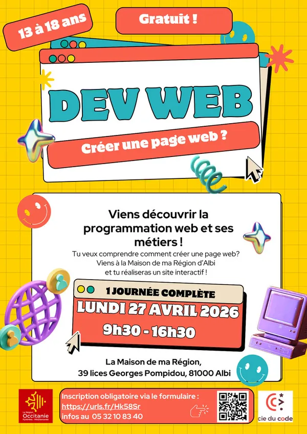 Journée DevWeb à la Maison de ma Région