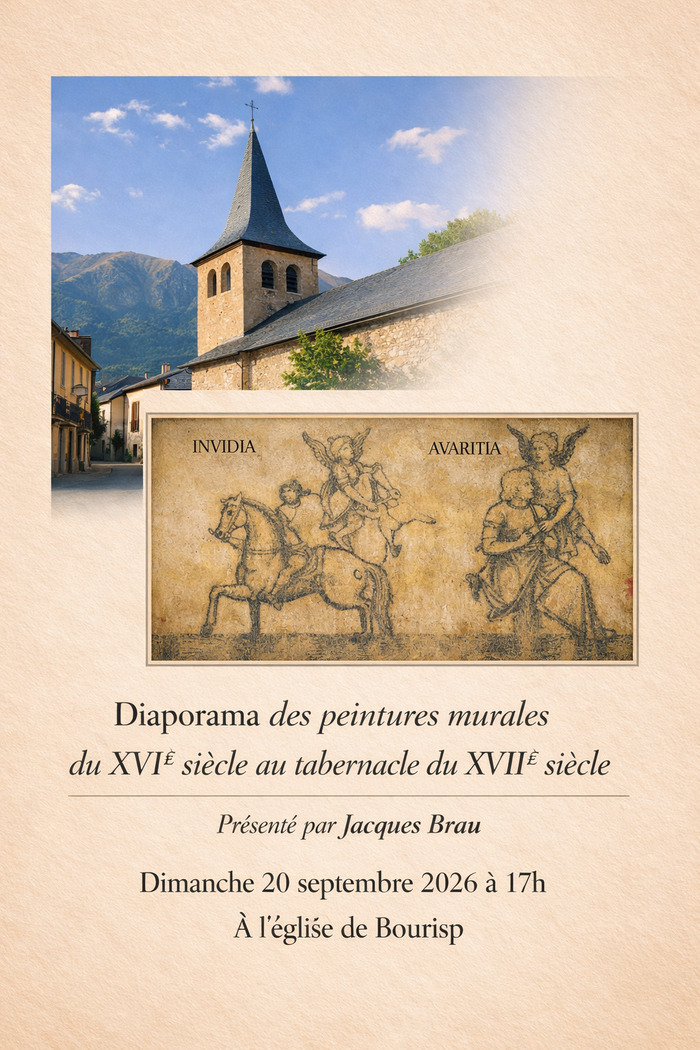 Conférence : Les peintures murales et le tabernacle de l'église de Bourisp