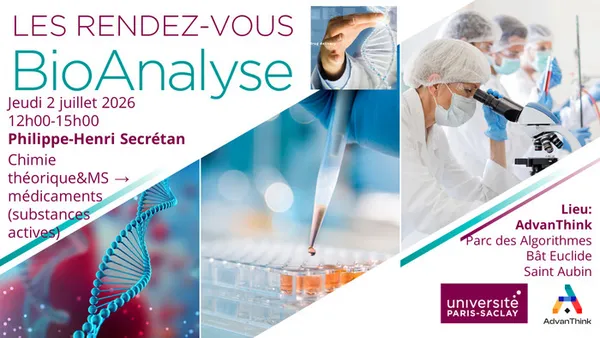 Barbecue BioAnalyse (5 ans): Chimie théorique et spectrométrie de masse : apport à la caractérisation du devenir de substances actives médicamenteuses