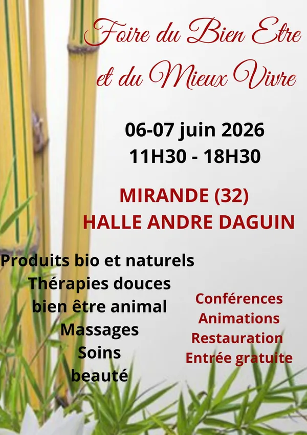 Foire du bien être et du bien vivre
