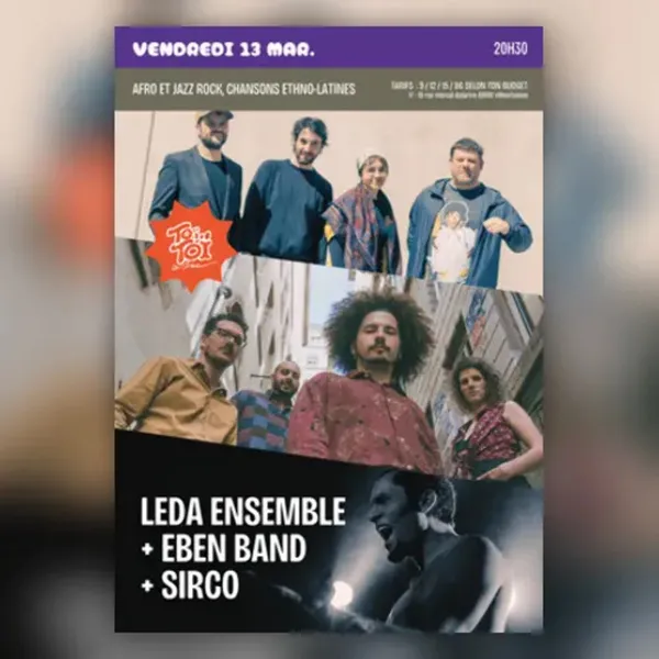 Leda Ensemble + Eben Band + Sirco