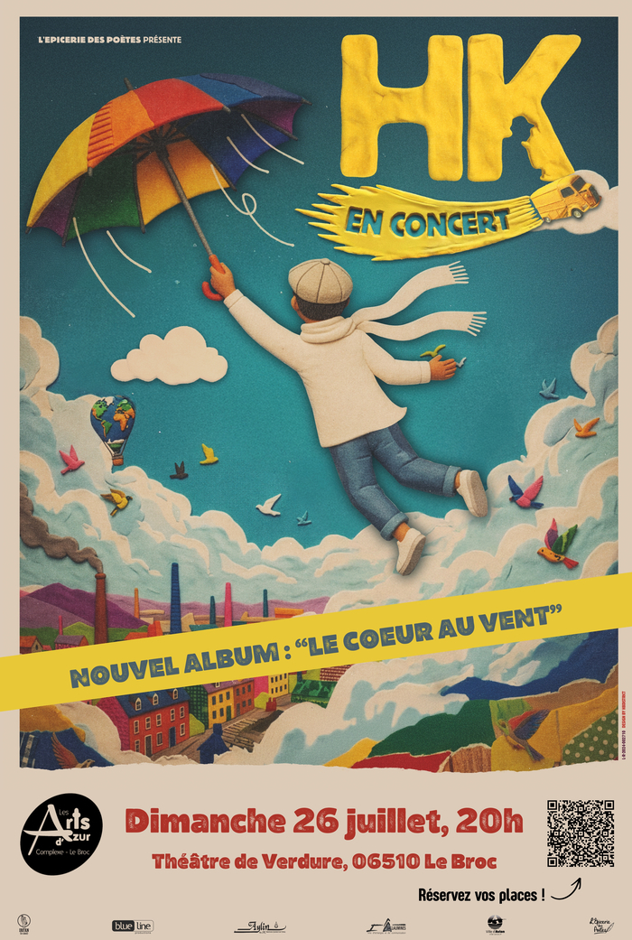 26 juillet 2026 - HK en concert au Broc (06)