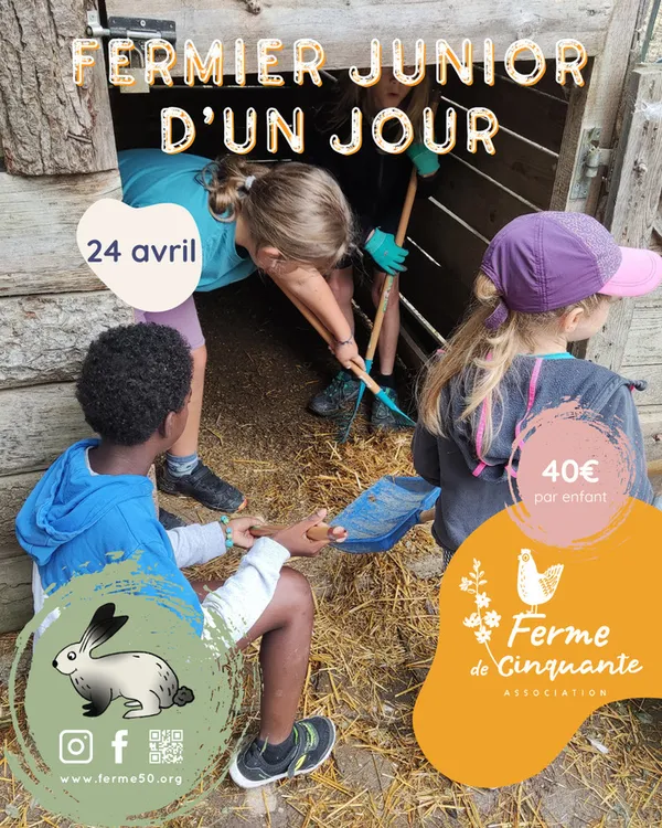 Fermier junior d'un jour