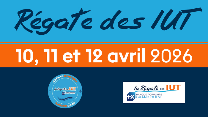 Régate des IUT BPGO 2026 : voile, défis et Village étudiant 🌊⛵