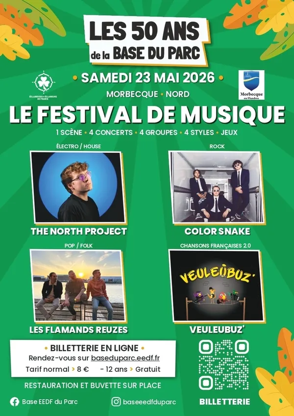 Les 50 ans de la base du parc - Le festival