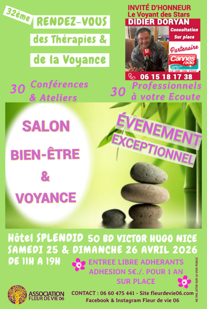 Salon BIEN-ÊTRE & VOYANCE Nice