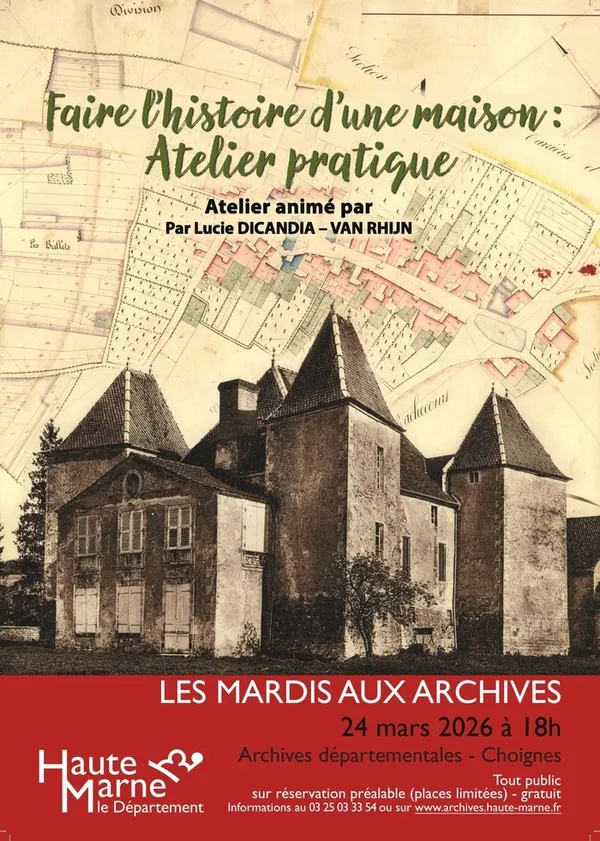 COMPLET - Atelier pratique "Faire l'histoire d'une maison"
