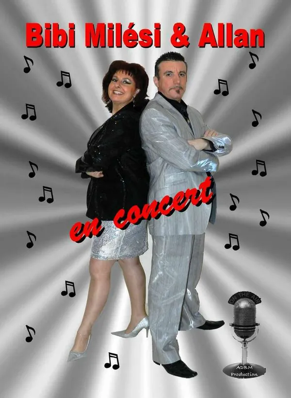 Bibi Milesi et Allan en concert