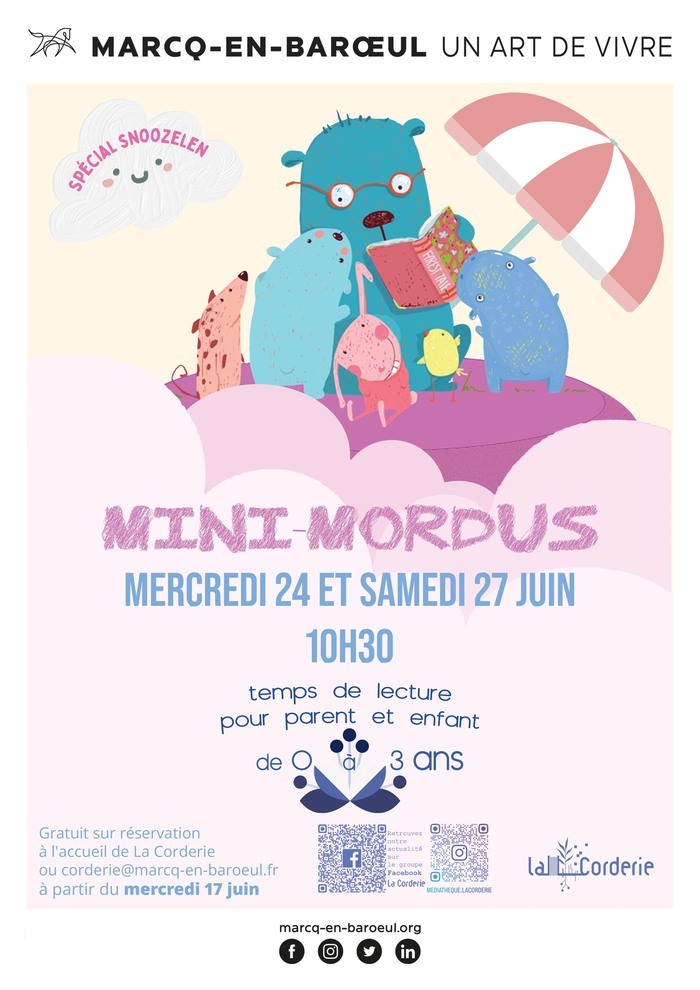 Mini-Mordus spécial snoozelen