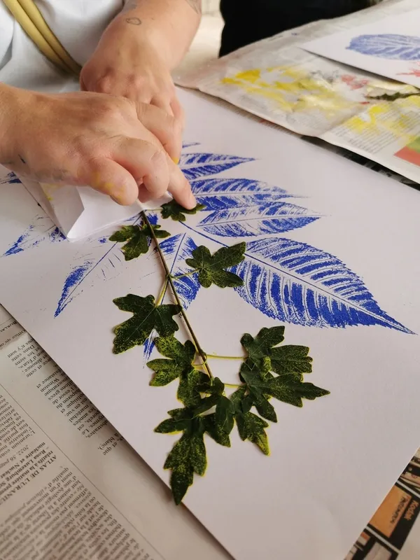 OPEN ÉCOMUSÉE | Atelier d'impressions végétales avec Véronique Buyer Créations