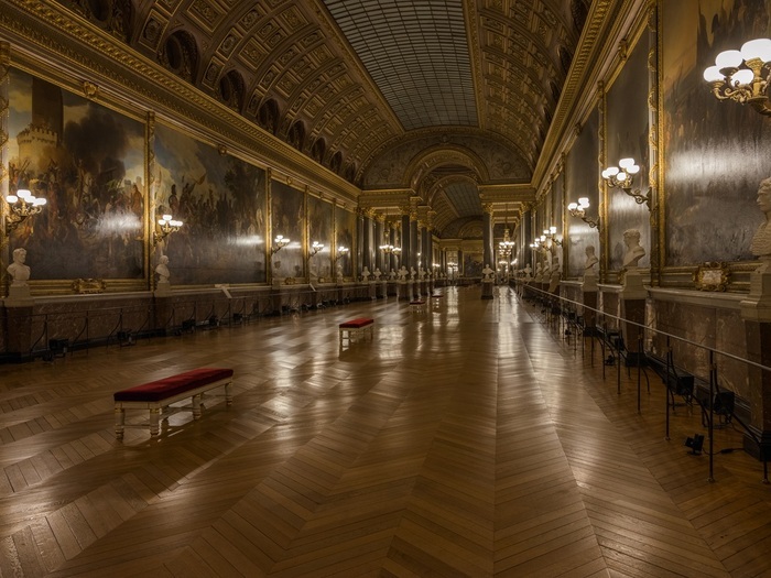 Nocturne musicale dans la galerie des Batailles du Château de Versailles