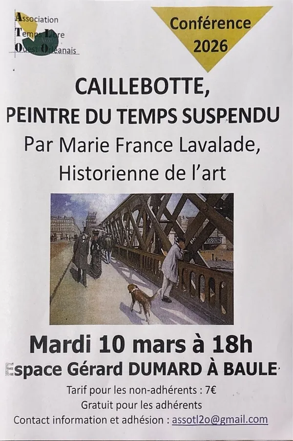 Caillebotte , peintre du Temps suspendu.