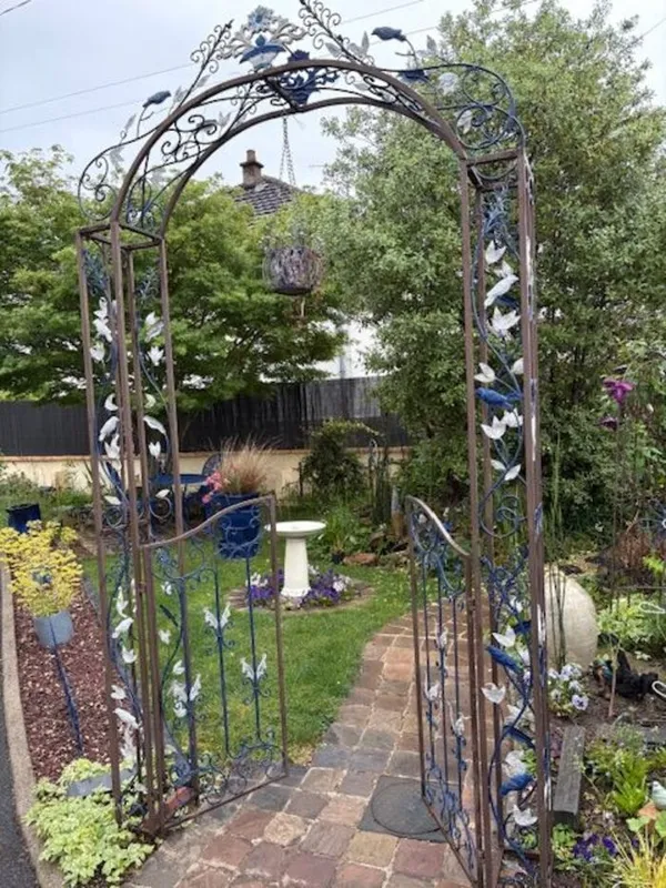 Visite jardin fleuri