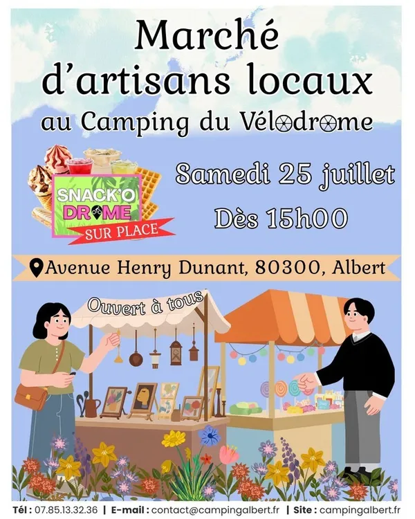 Marché d'artisans locaux