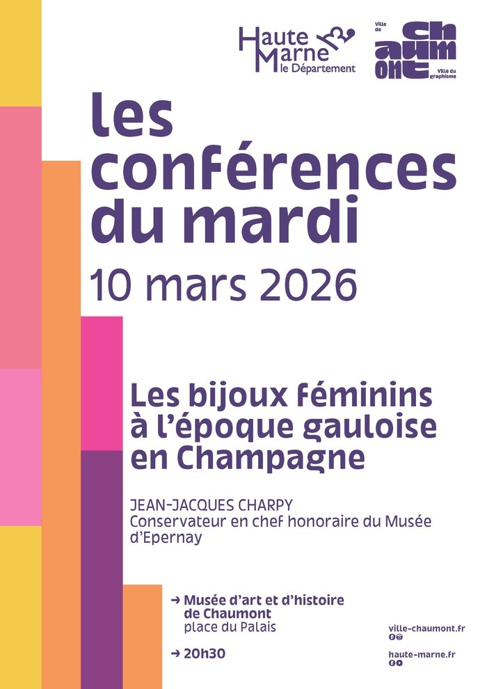Conférence "Les bijoux féminins à l'époque gauloise en Champagne"